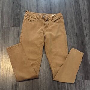 Old Navy rockstar Tan Straight Leg Jeans Classic Style